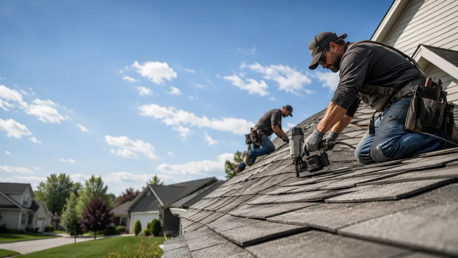 Storm Damage Roof Repair in French Camp, MS near me